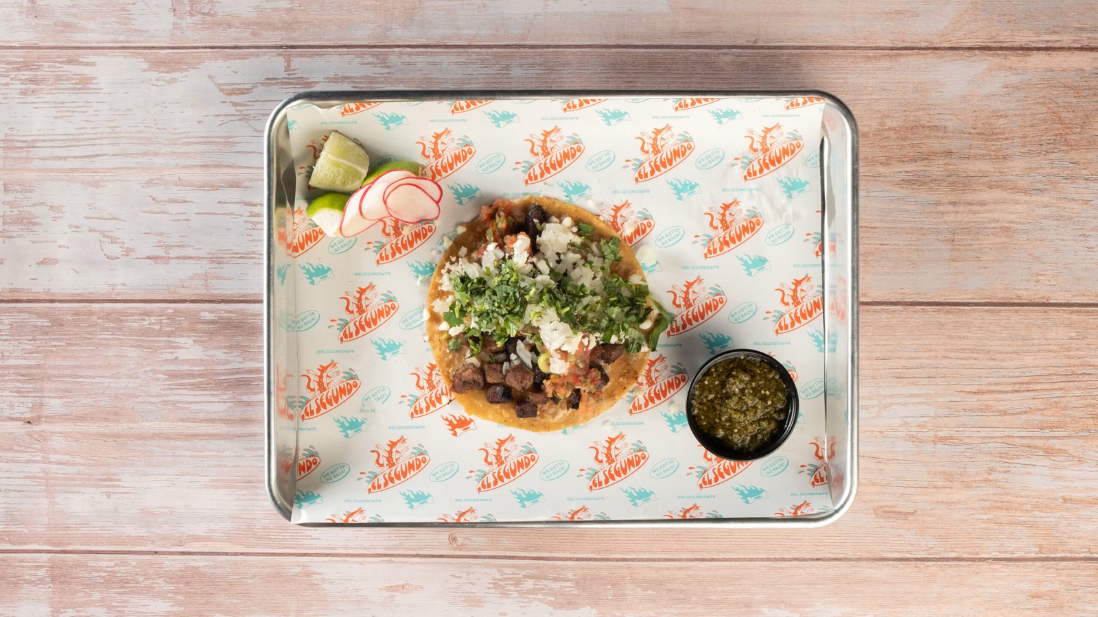 Brisket tacos at El Segundo